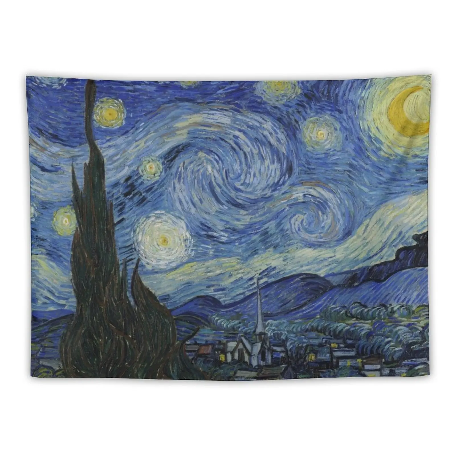 

New Van Gogh - Starry Night Tapestry Cute Tapestry Outdoor Decor House Decor Bedroom