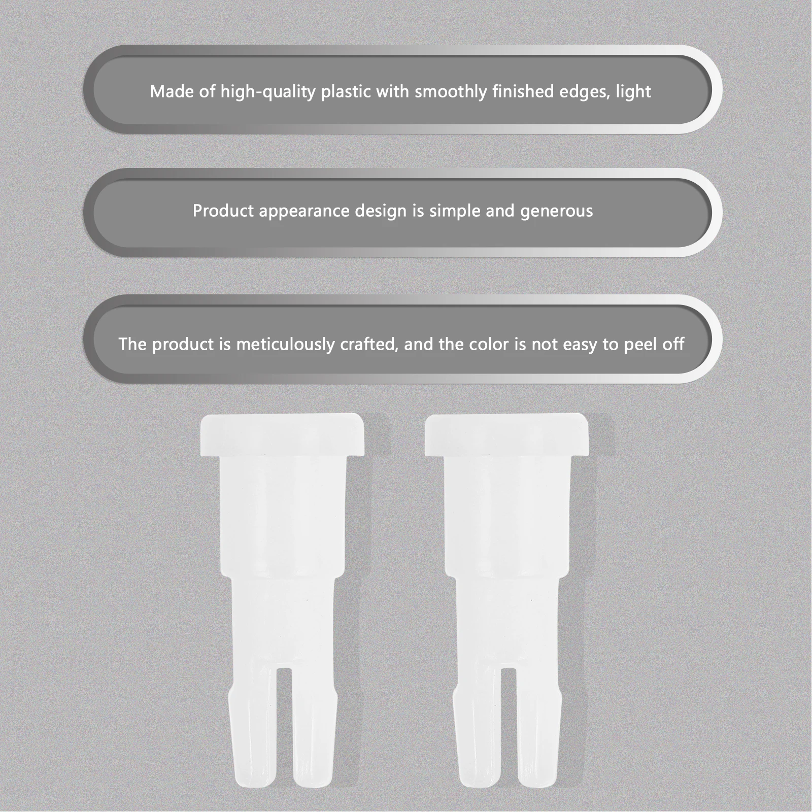 

1 Pair Plastic Safety Optometry Rest Paper Pin Sanitary Chinrest Paper Pin For Ophthalmic Equipment Slit Lamp Use Large