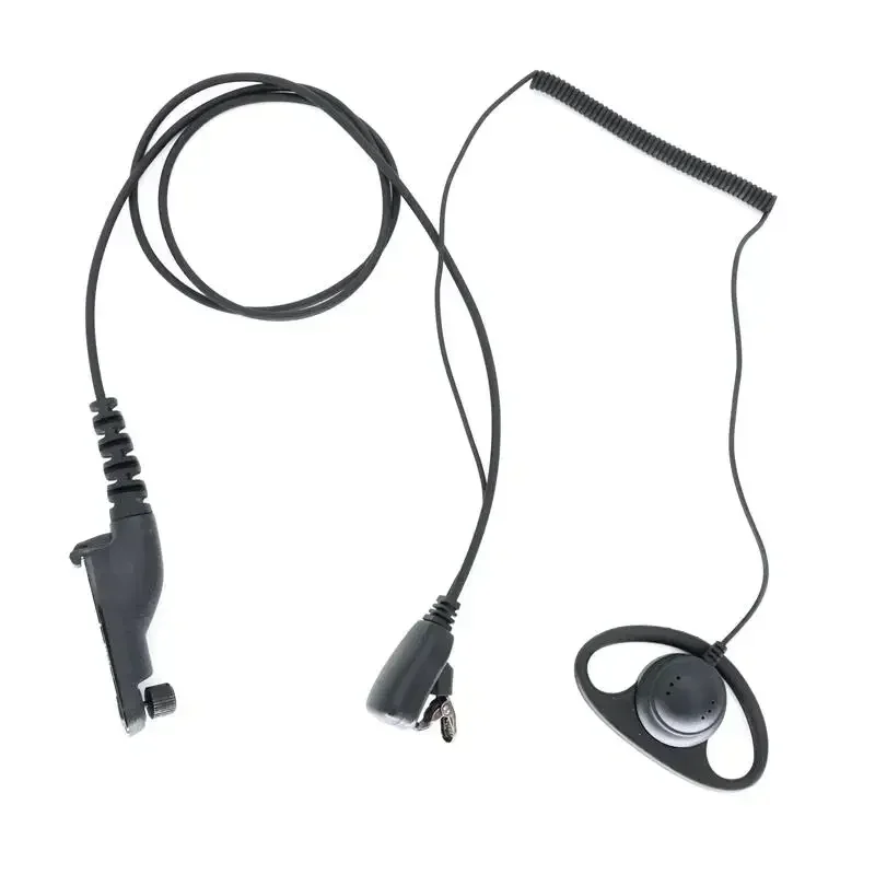 Walkie Talkie Headset For Motorola Xir P8268 Black