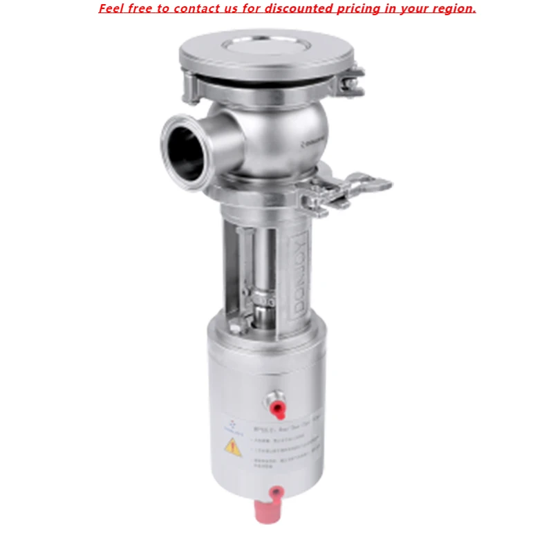 

DONJOY Sanitary Stainless Steel 304 316L Pneumatic Spool Extension Type Tank Bottom Valve EPDM Seal Chemical Beverage