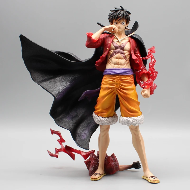 Hot Anime Ghost Island Luffy One Piece Figura Monkey D Luffy Action Figure Gk New And Old Emperor Series Pvc Collection Toys