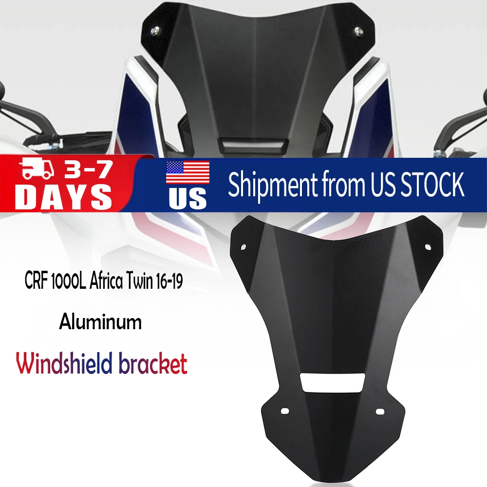 

FOR HONDA CRF1000L Africa Twin 2016-2019 Motorcycle Accessories Windshield deflector WindScreen Wind Deflectors Cover CRF 1000L