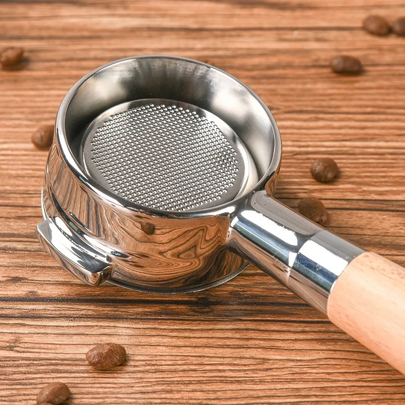 

Coffee Machine Handle Suitable for Platinum Rich 9 Series BES920/980 Coffee Machine Stainless Steel Bottomless Handle