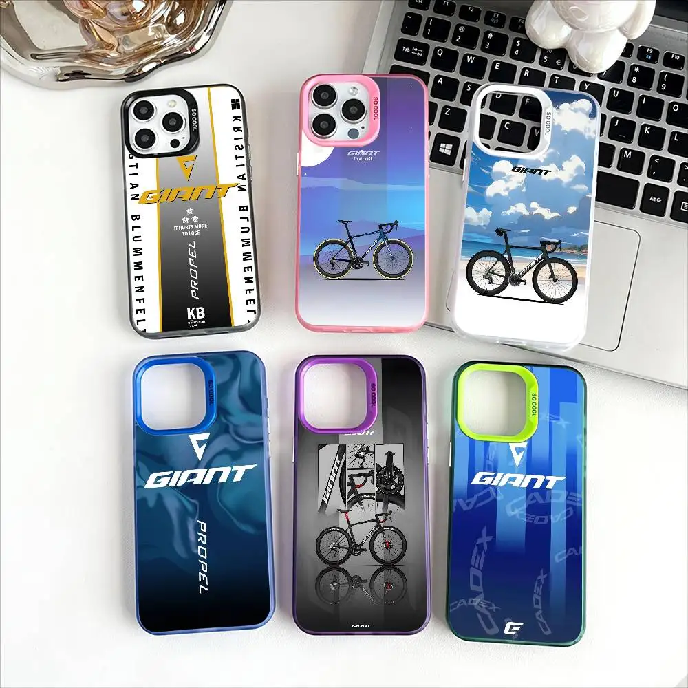 

Чехол для мобильного телефона G-Giant Bike для iPhone 11, 12, 13, 14, 15, 16 Pro Max Plus, защитный чехол для телефона