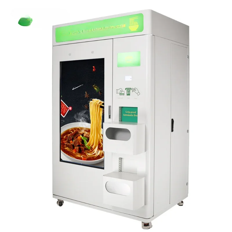 Self Service Hot Water Heated Instant Cup Noodle Ramen Hot Food Vending Machine