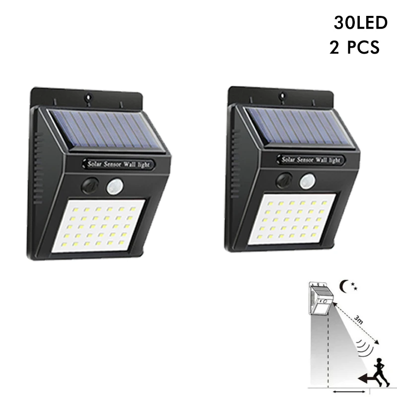 NIEUW Multifunctionele zonnelamp Buitendecoratie Zonnelicht IP65 Waterdichte zonlicht aangedreven spotlight met bewegingssensor