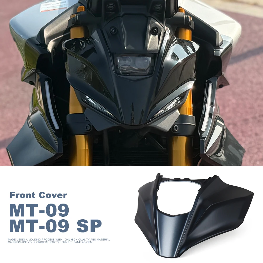 

2026 2025 Front Headlight Protective Cover Dust Protection MT09 SP Motorcycle Head Cowl Upper Nose Fairing For YAMAHA MT-09 SP