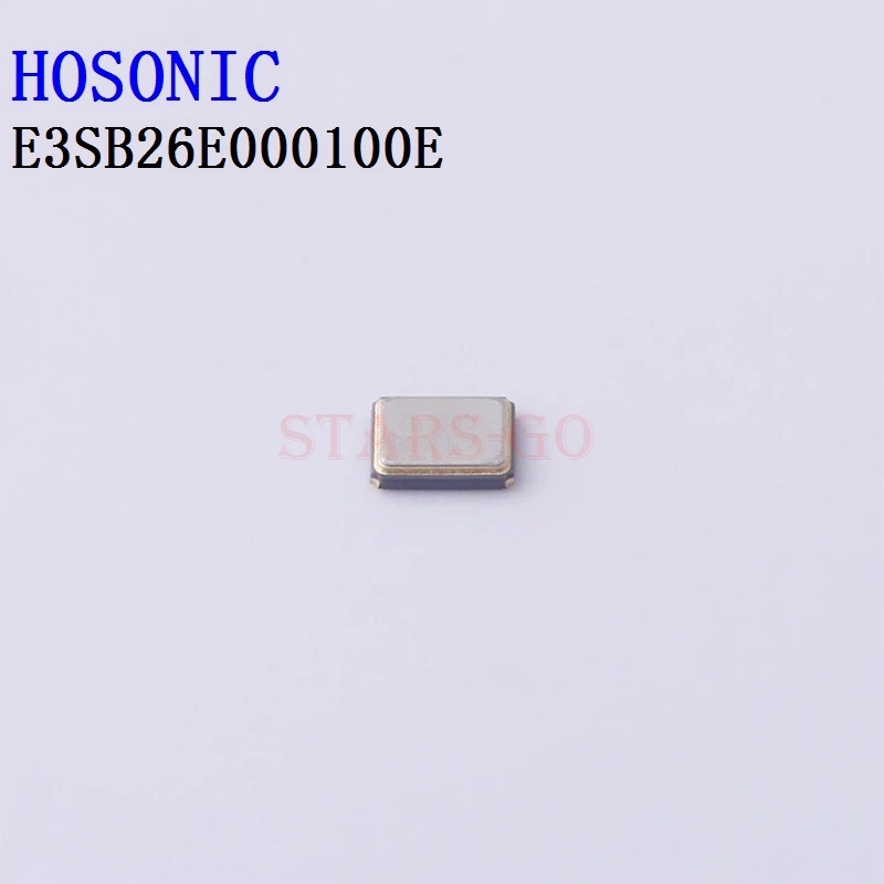 

10PCS/100PCS 26MHz 3225 4P SMD ±10ppm 7.7pF E3SB26E000100E Crystals