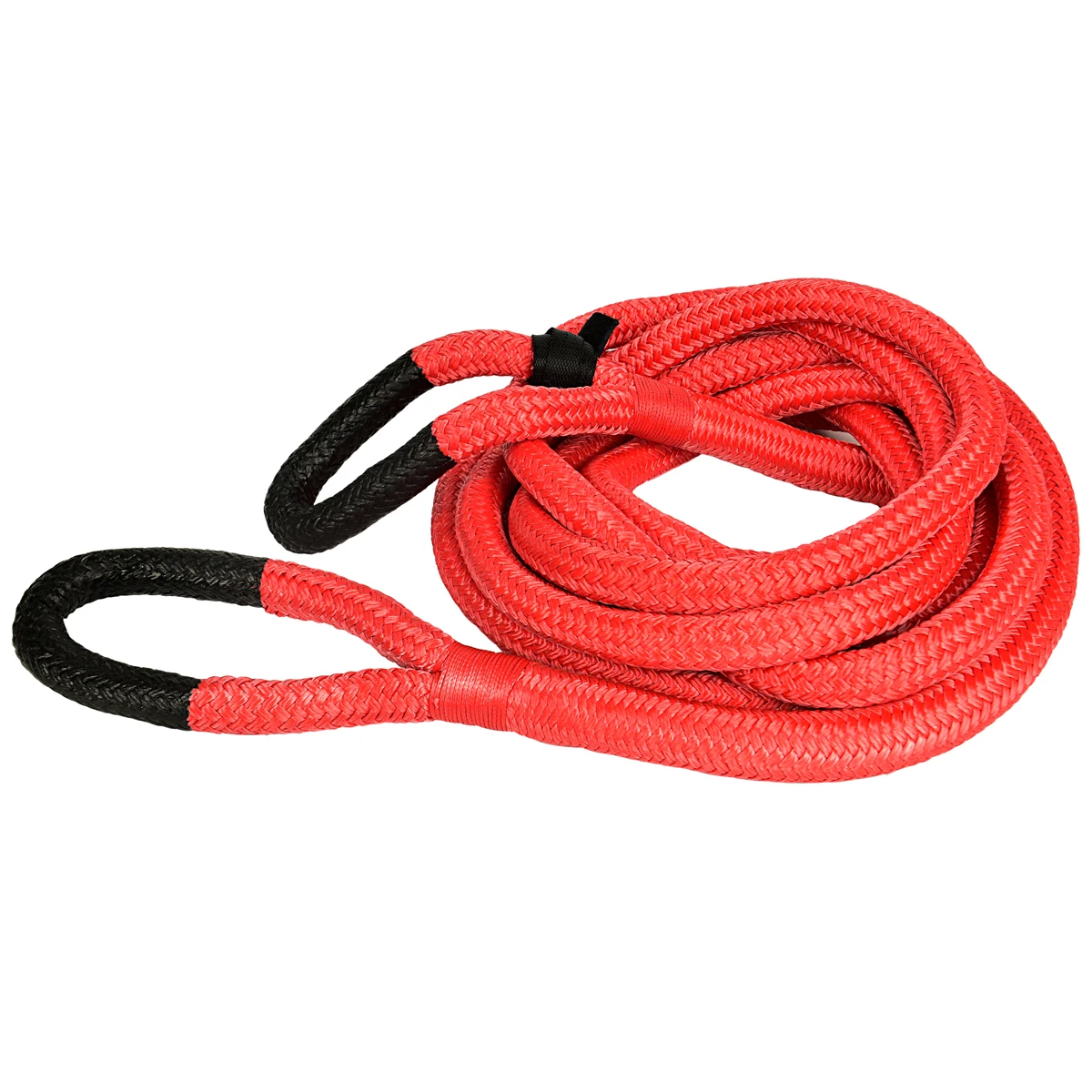 22mm x 6m Recovery Tow Rope 12000kg/26400lb Breaking Strength,  Nylon kinetic recovery rope for ATV, UTV, Truck