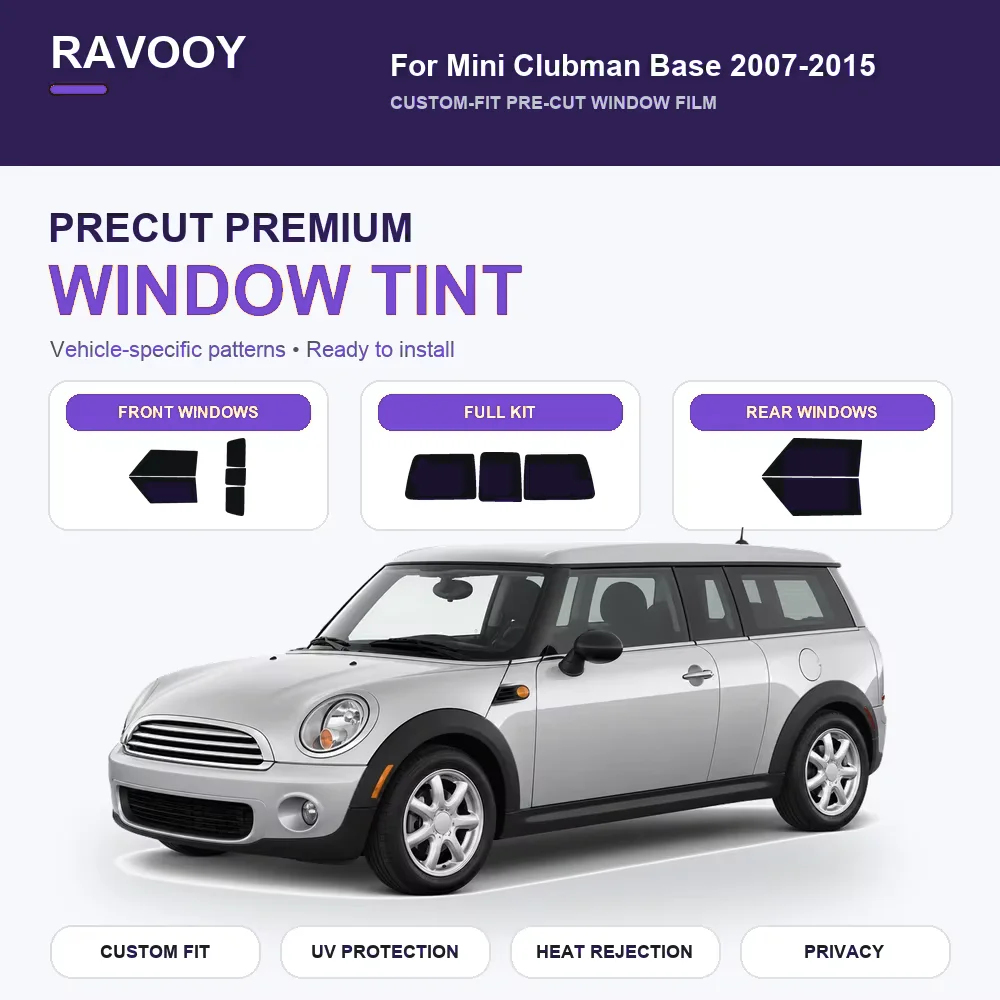 premium-precut-window-tint-kit-front-rear-windows-rear-windshield-for-mini-clubman-base-2007-2015-complete-set-nano-ceramic-film
