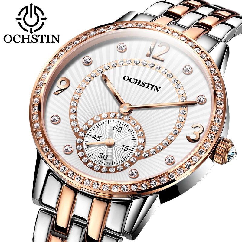 

OCHSTIN Hot Model 2024 Urban Beauty Series Casual Fashion Japanese Quartz Movement Waterproof Wristwatch Quartz Watch