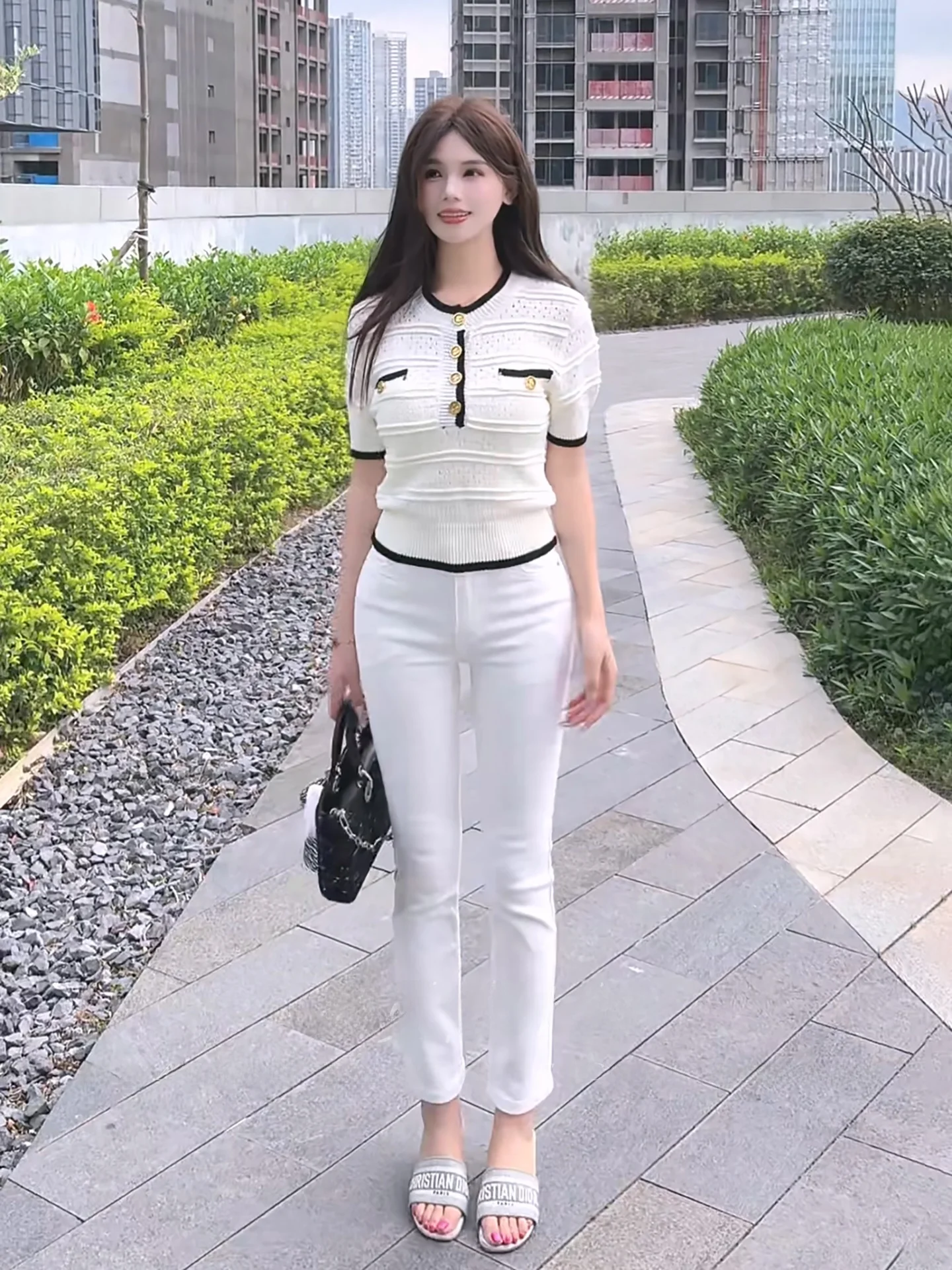 

Женские джинсы с высокой талией и вставками для подтяжки ягодиц, утягивающие, прямого кроя, из эластичного хлопкового денима, укороченные, модель «сигареты»