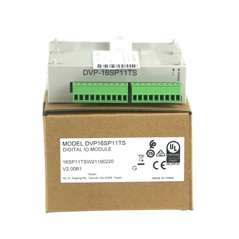 

Spot Stock Products DVP16SP11TS Programmable Controller Module Brand New Original Technical Support Available Plc Controller