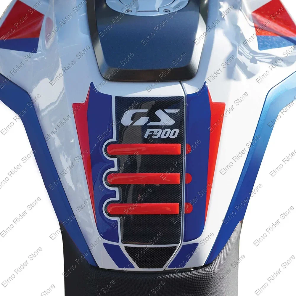 For BMW F900 GS F 900 GS 2024 3D Gel Resin Sticker Motorcycle Tank Pad Protector Stickers Tank Side Protection Sticker