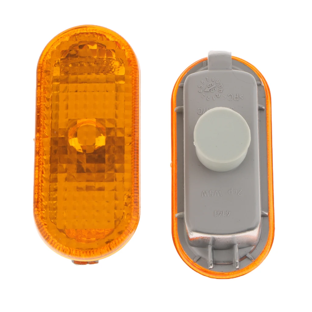 Turn Signal Side LED Indicator Light Automotive Plastic Lamp for VW Bora MK4 Passat B5 B5.5 New Beetle High Visibility