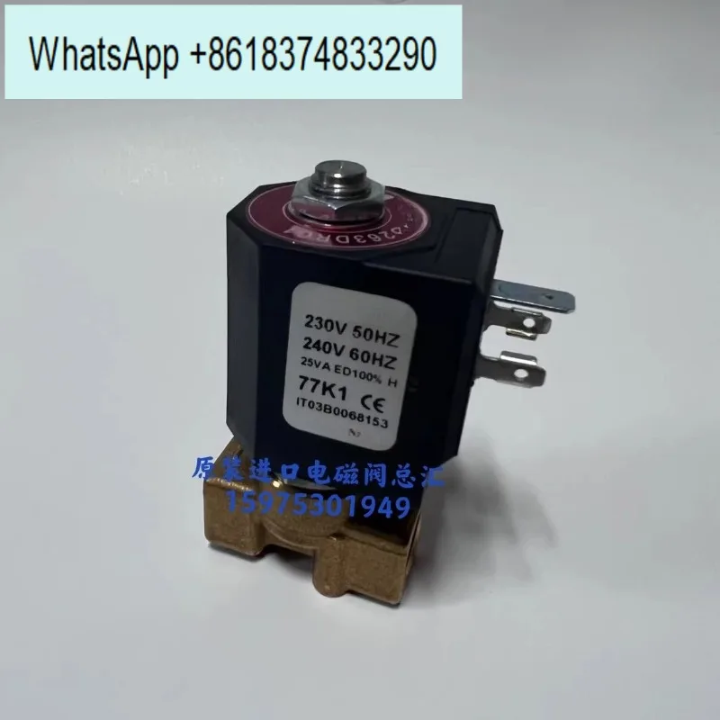 Original high pressure solenoid valve D263DRC1 0-200bar humidifier spray equipment valve