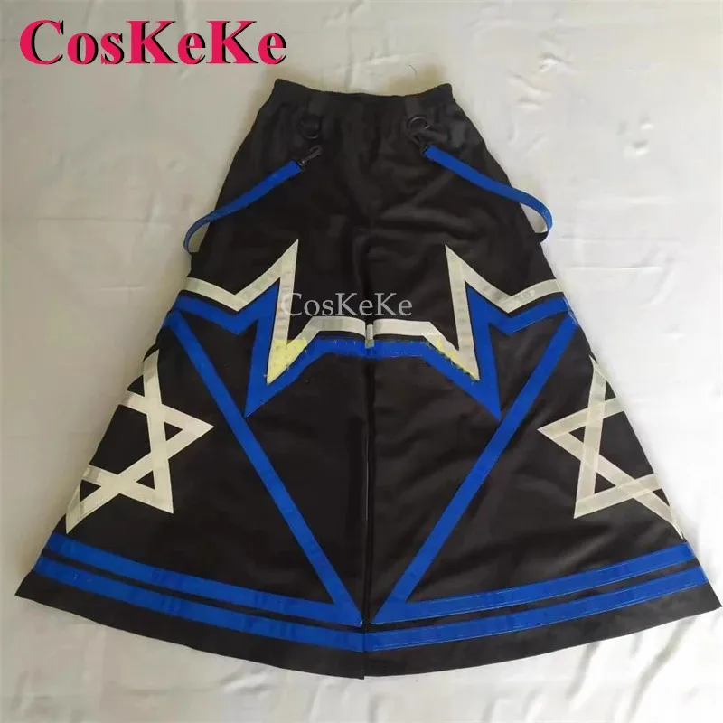 CosKeKe Hexagram شبح الرقص السراويل ملبورن شفل فات السراويل جرس قيعان مشرق تأثير عاكس بنطلون للجنسين جديد