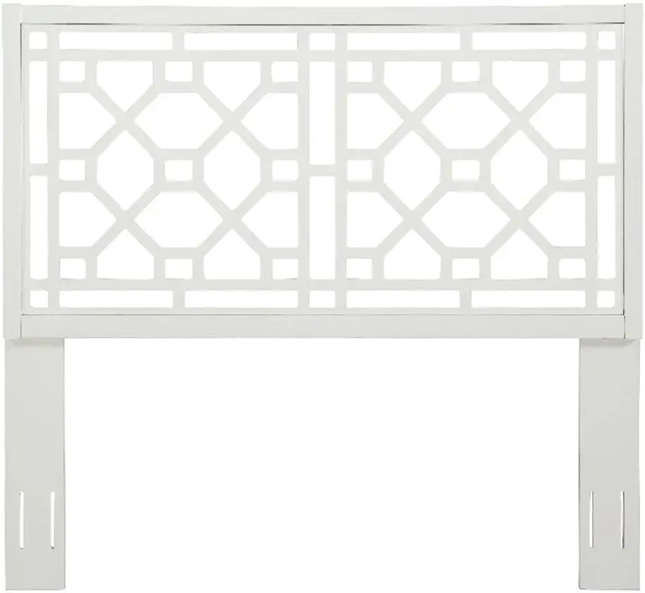 

Thomas Chippendale Белое деревянное изголовье с регулируемой высотой — королева/полная
