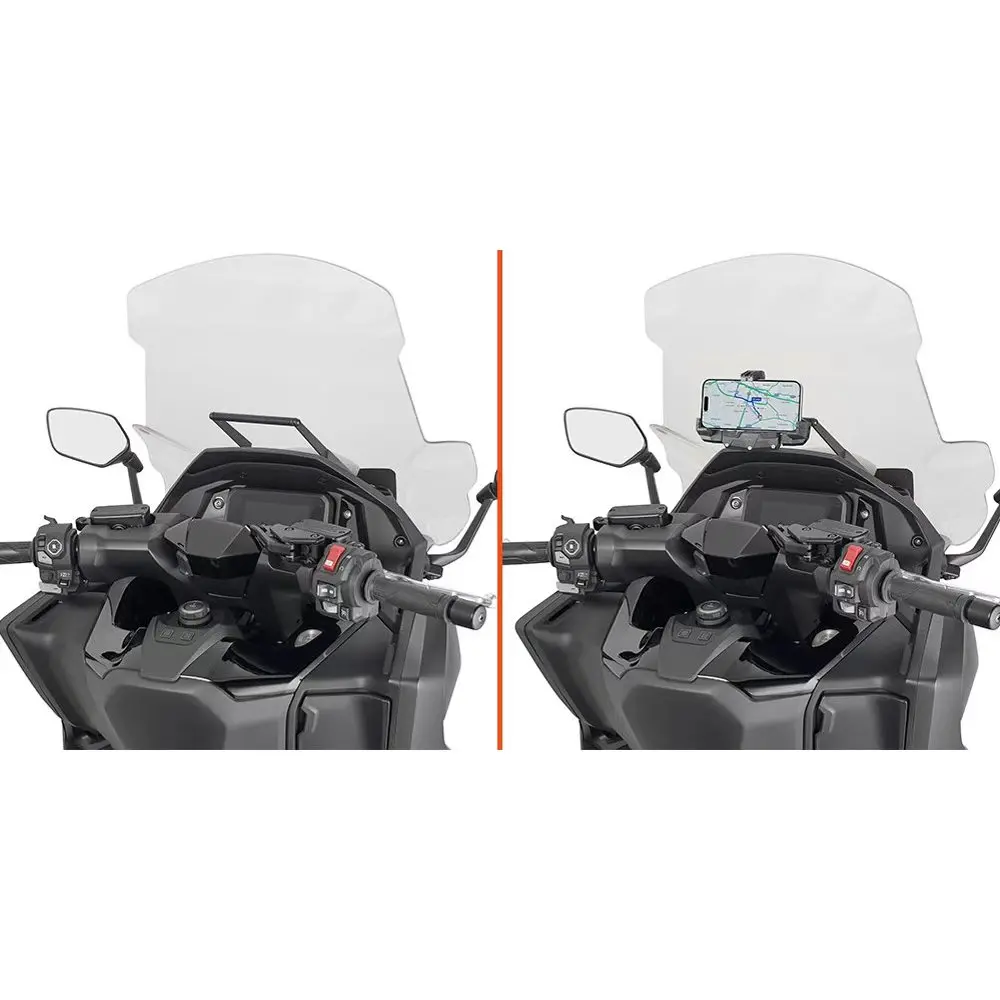 ل Forza 750 2025 حامل الملاحة المحمول للدراجات النارية لتحديد المواقع والملاحة حامل ل Forza 750 NSS 750 2025-26 اكسسوارات #3