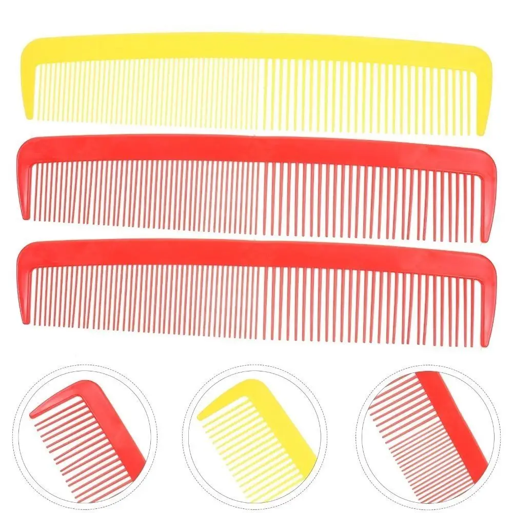 Peine grande portátil ligero para Halloween, peine de plástico delicado de dientes anchos, decoración de mascarada, peine grande gigante compacto para fiesta