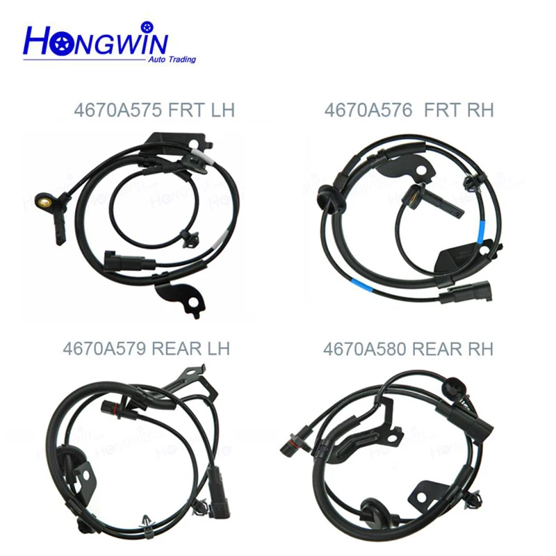 Achter Links Rechts Abs Wheel Speed Sensor Voor Mitsubishi Lancer Outlander 4670A576,4670A575,4670A580,4670A579 07-14 3.0 V6 2.0 2.4