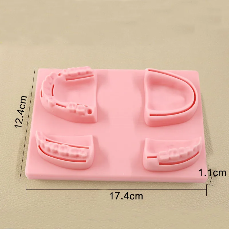 Pele cirúrgica Sutura Exercício Training Module, Anti-dérmica Silicone para simular o modo de absorção, estudantes de medicina