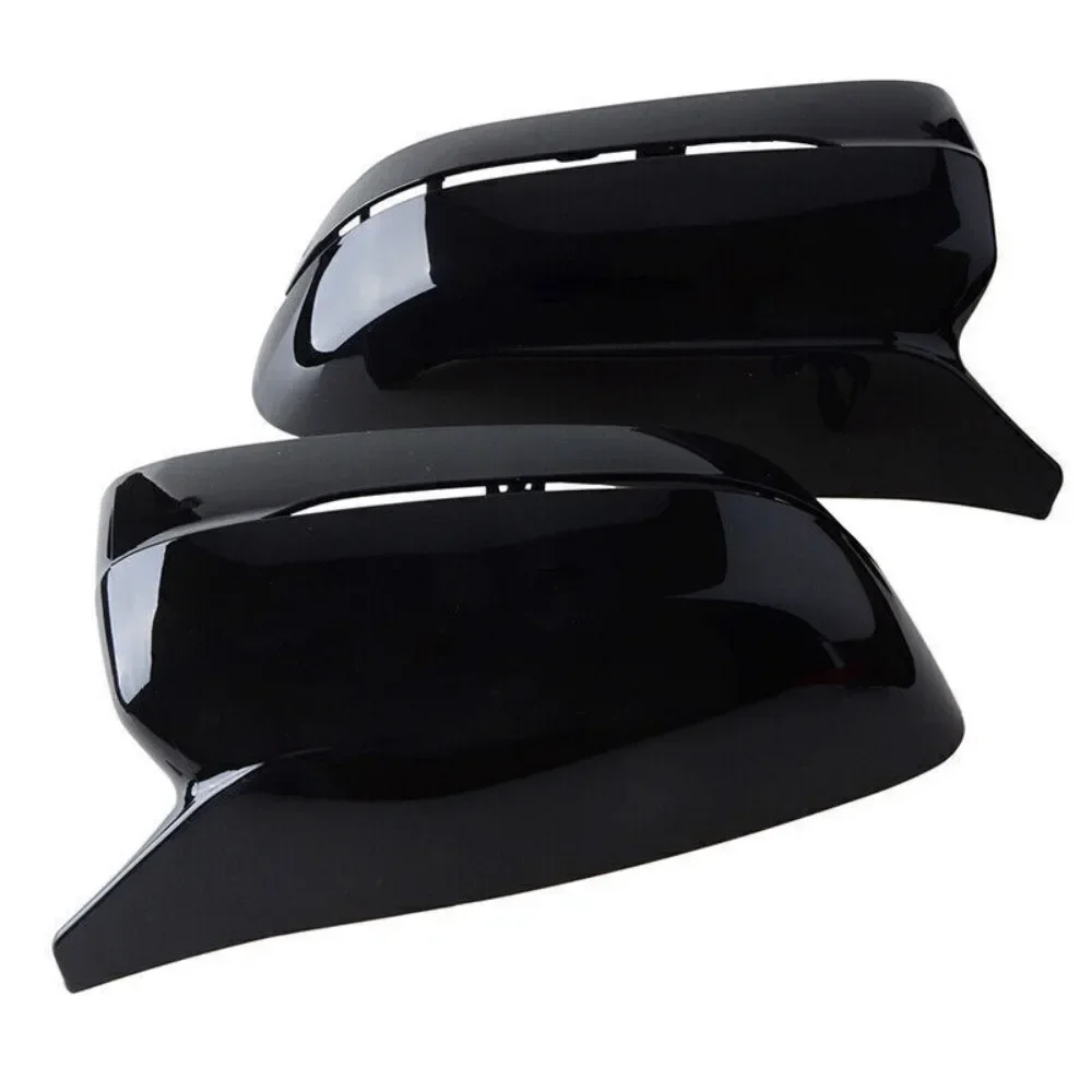 Side Mirror Cover Caps Gloss Black Carbon Fibre Style For BMW G20 G21 G22 G30 G31 G11 G14 G15