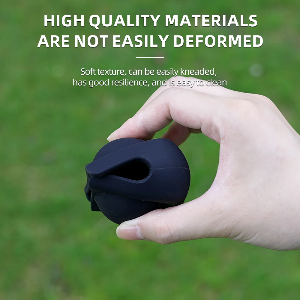 Funda de silicona para cámara deportiva panorámica, funda protectora anticaída, accesorios de cubierta de lente, adecuada para Insta360 ONE X4