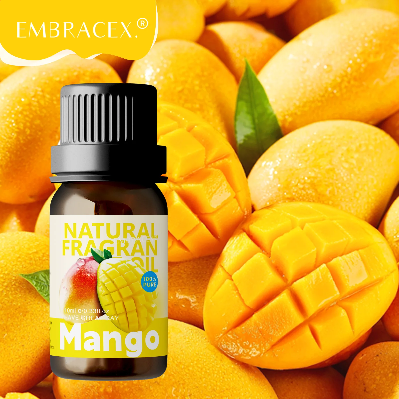

10ml Mango Essential Oils Mango Aroma Oil Funny Long Lasting Scent Gifts Women Candle Making