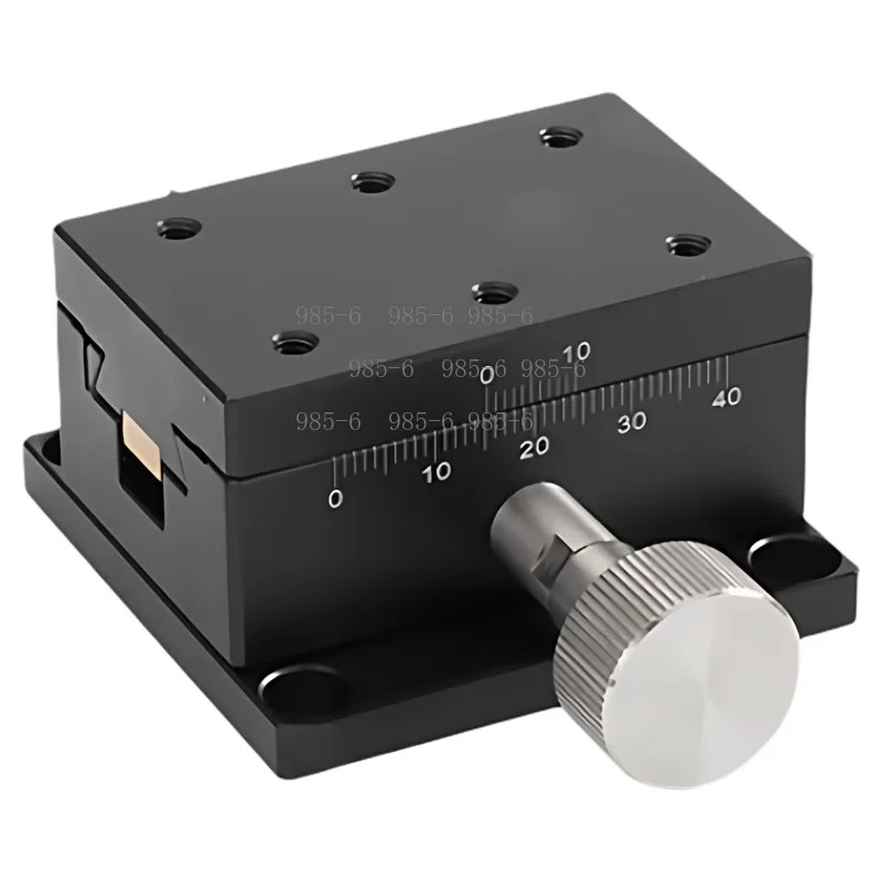 Dovetail Groove Rack Pinion Manual Sliding Table LWX2542/4040/4060/4090, X-axis Fine-tuning Displacement Platform