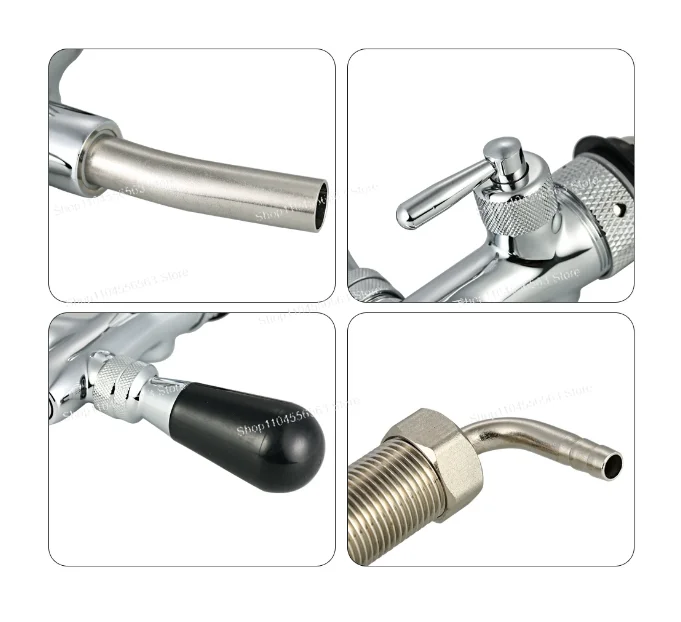 Craft ale with extended head retention can be used to reduce foaming at the tap and relieve pressure through the wall.
