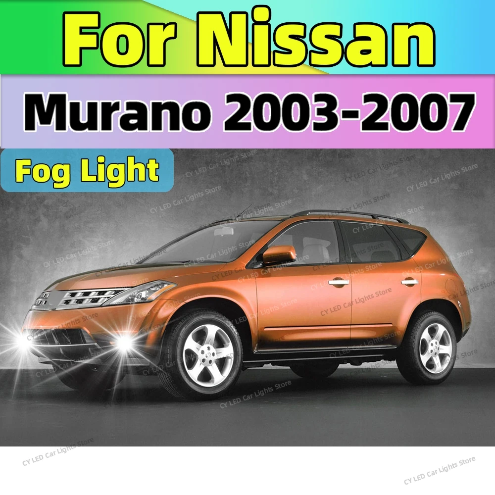 

Светодиодные противотуманные фары, передняя лампа 20000LM, ультра яркий CSP Plug and Play для Nissan Murano 2003, 2004, 2005, 2006, 2007