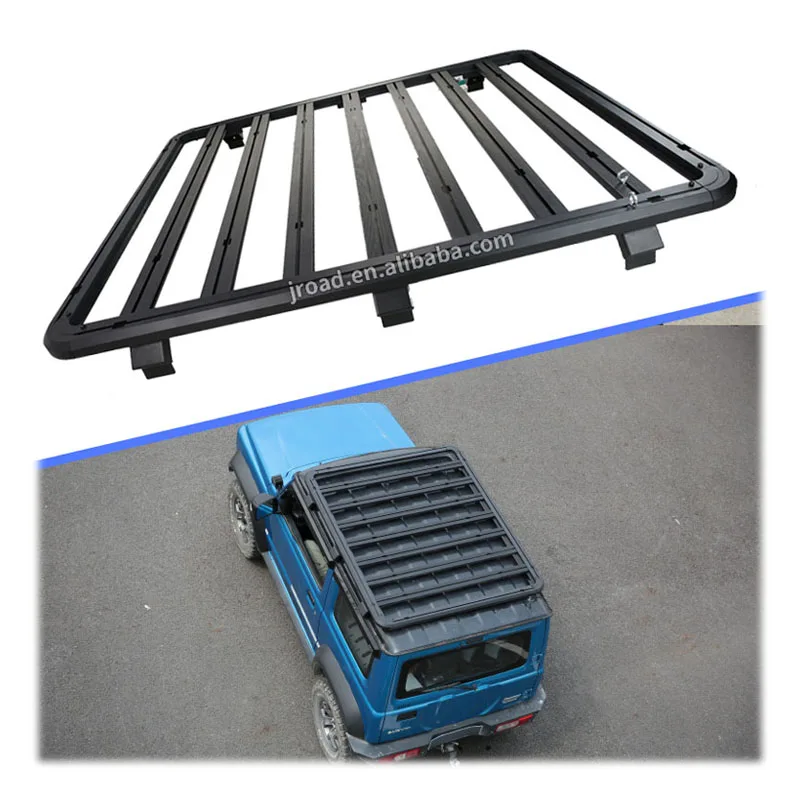 

Roof Luggage Rack Auto Car Part 4X4 Aluminum Car Roof Rack For Suzuki Jimny JB74 JB64 JB74W JB64W