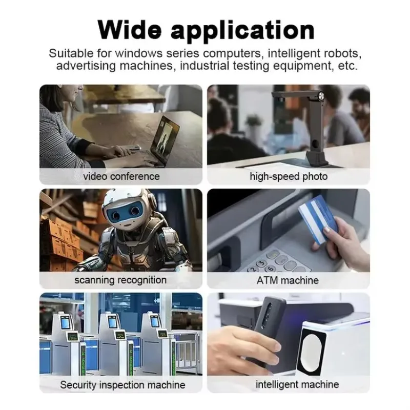 

In stock New 5600 1080P PS5268 3mm Distortionless HD Android USB Industrial Machine Vision Camera Modules 90Degree