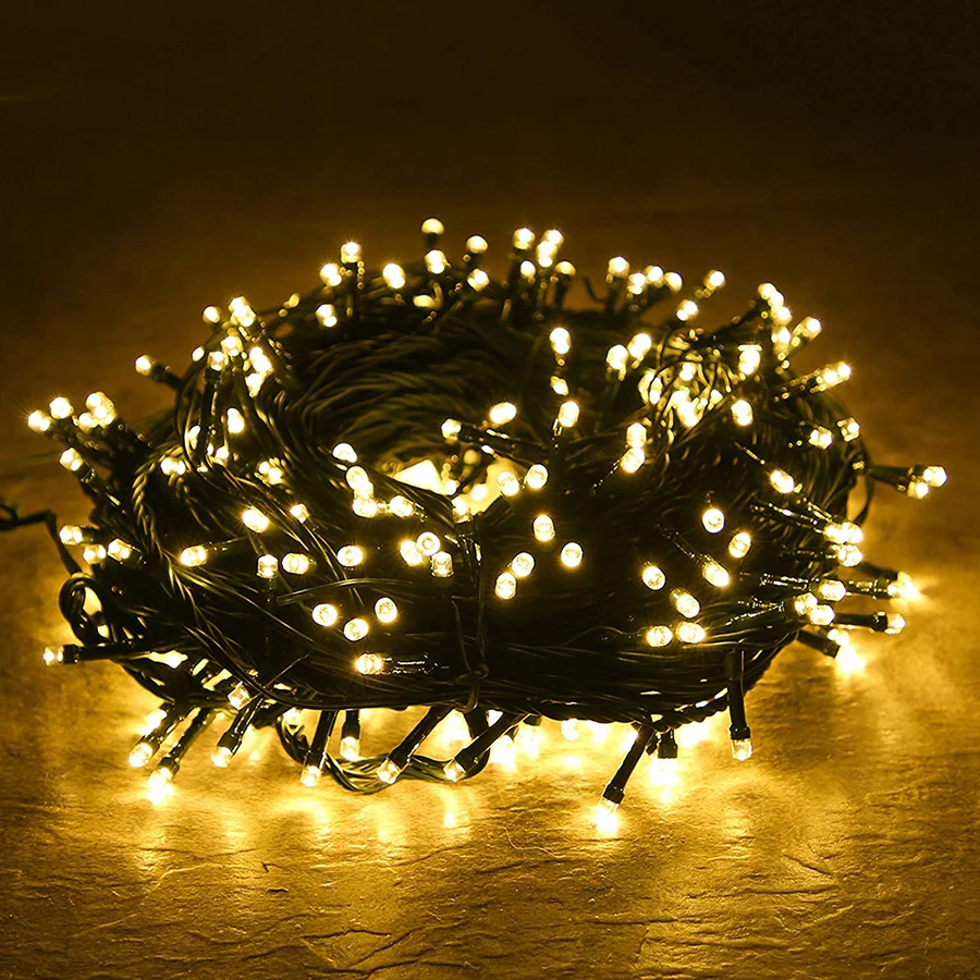 

LED Christmas Lights 20/30/50M Holiday Fairy String Lights for Xmas Party Wedding Garden Decoration Outdoor Waterproof Garlands