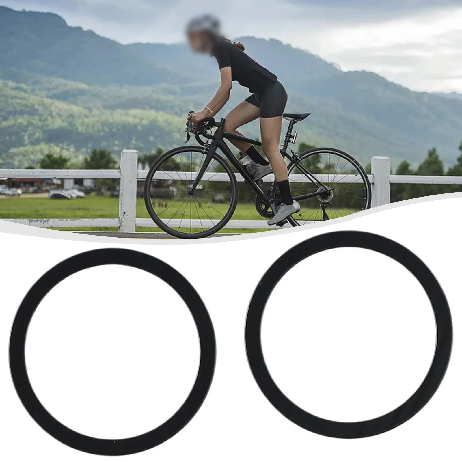 New Spacer Bicycle Bottom Bracket Spacer Bicycle Bottom 2g 35mm Internal Diameter Fits For GXP HollowTech II Kit 2pcs