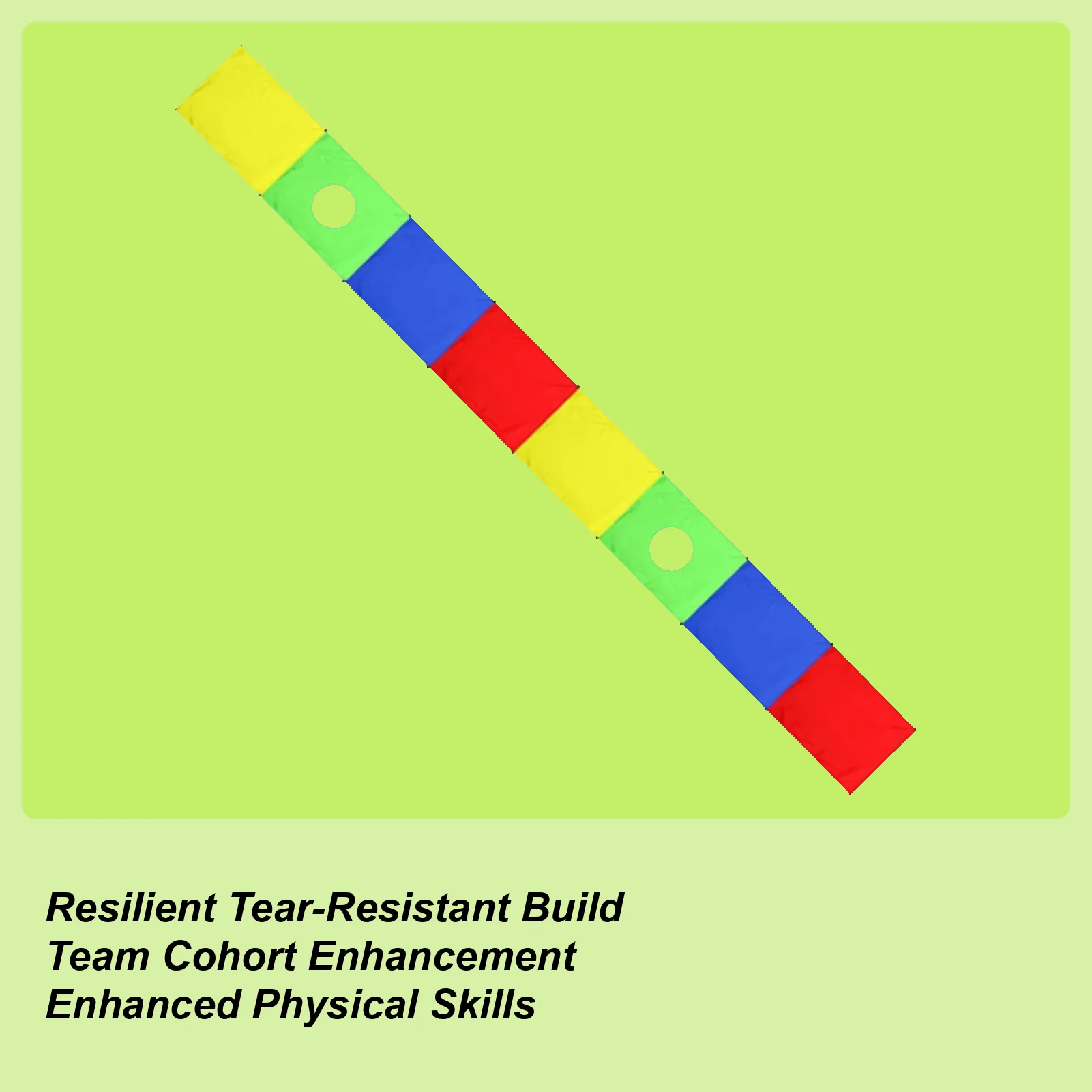 Zabawka Spadochronowa Gry Prostokątne Gimnastyka Trening Sprzęt Zabawki Do Aktywności Kooperacyjnych Sporty Na Zewnątrz Podwórko Pole