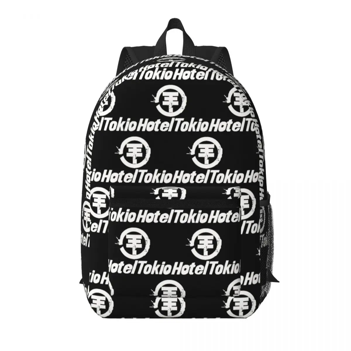 Tokio Hotel Logo Student Backpack School Bag Hiking Travel Daypack for Men Women Bookbag Shoulder Bags