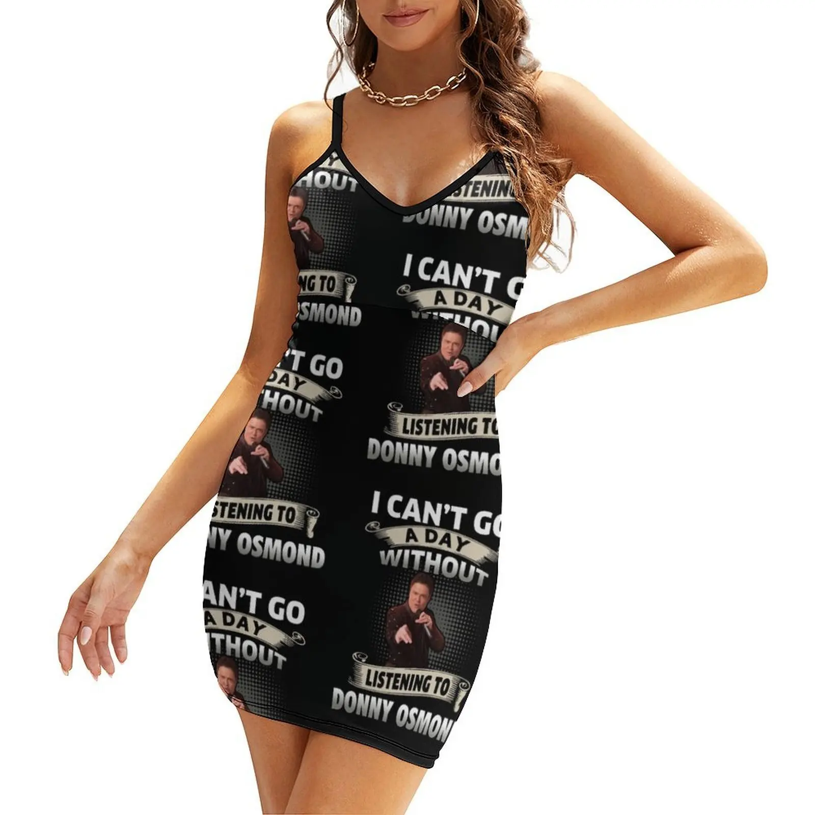 

Donny Osmond Las Vegas show returns August 2021 Sling Dress women's luxury party dress women's evening dresses Female dress