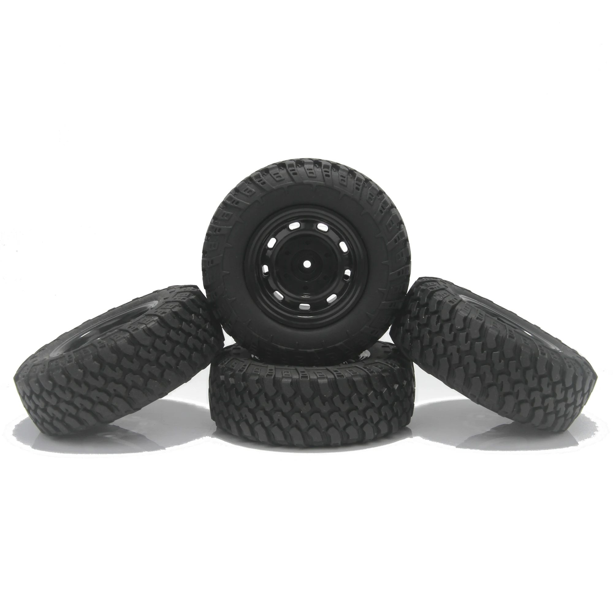 4 шт. NEEBRC 73 мм резиновые шины 5 мм шестигранные колеса типа для 1/12 1/14 RC внедорожника грузовика MN98 MN82 WPL C24-1 B36 D12 C64 D74-1 часть