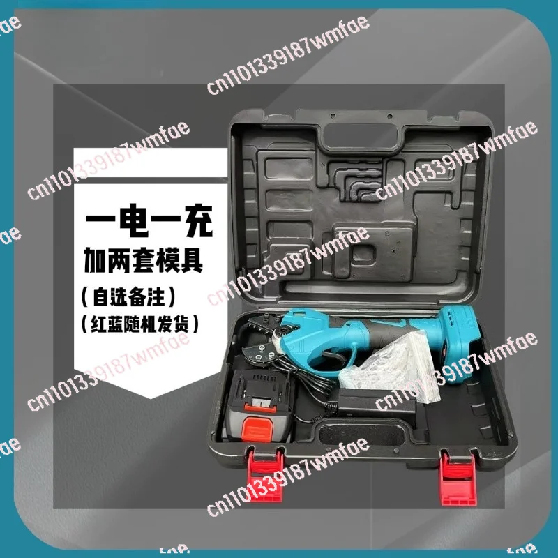 

Rechargeable Mini Electric Crimping Tool, Cold Crimping Pliers for Pre-insulated Tube Terminal & Bare Wire Connector Crimping