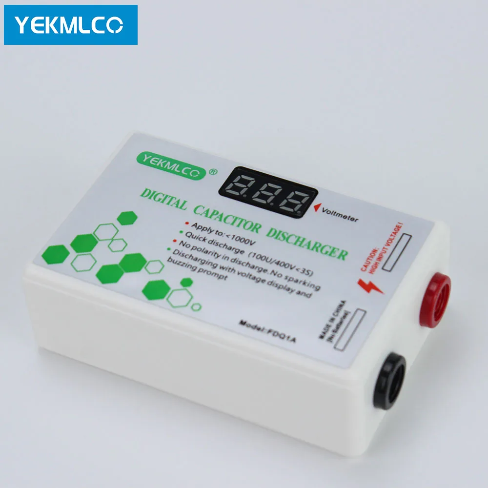 Kondensator-Entlader, 10–1000 V, schneller Entladeschutz, Elektriker-Spannungsentladegerät für elektronische Geräte