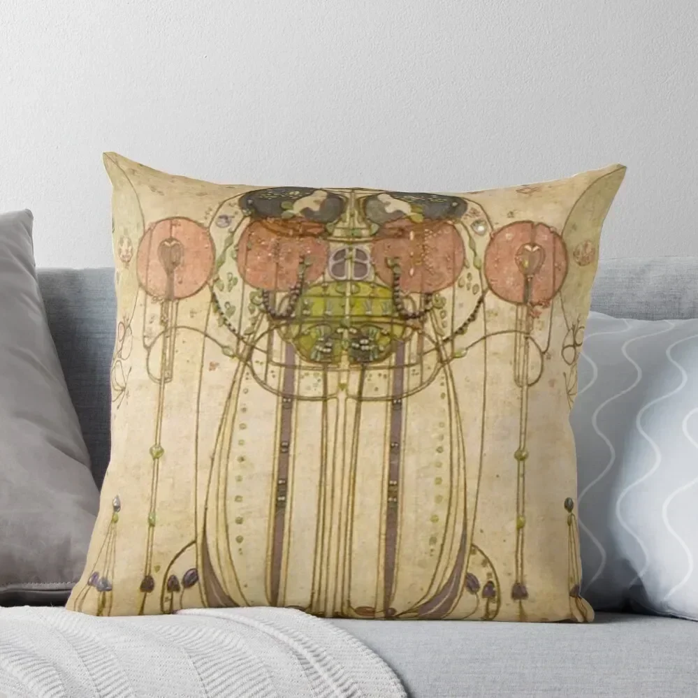 

Charles Rennie Mackintosh art Throw Pillow Sofa Cushions Cover Cushion Cover Luxury Throw Pillow Covers pillow