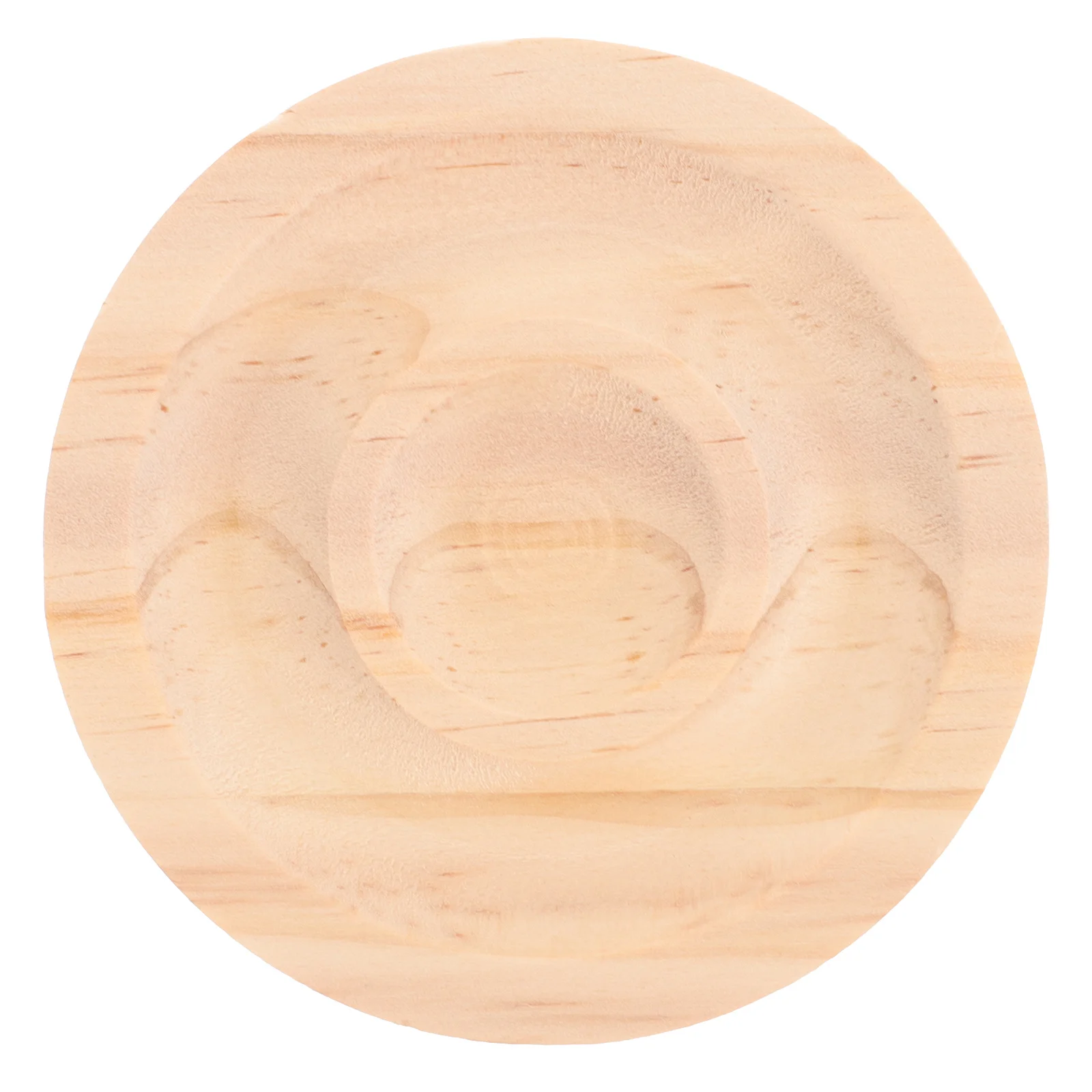 صينية عرض الأساور الخشبية، لوحة مجوهرات مدمجة مستديرة، سطح أملس، خفيفة الوزن، منظم عرض الإسورة، صينية سوار #2