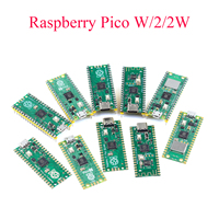 Raspberry Pi Pico W/2/2W Motherboard Optional Bluetooth 5.2 WiFi and Solder Pins Tiny Demo Board Motherboard Microcontroller
