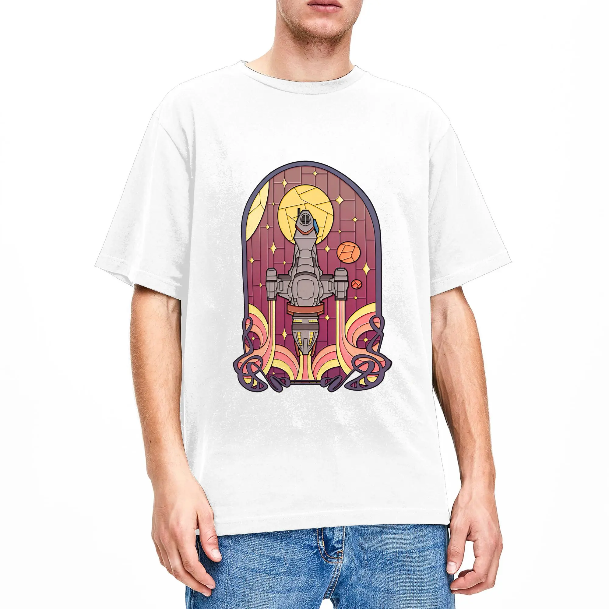 Firefly Serenity Serenity’s End T-Shirt Summer Fashion T-Shirts Men Cotton O Neck Plus Size Clothing Short Sleeve Awesome Tshirt