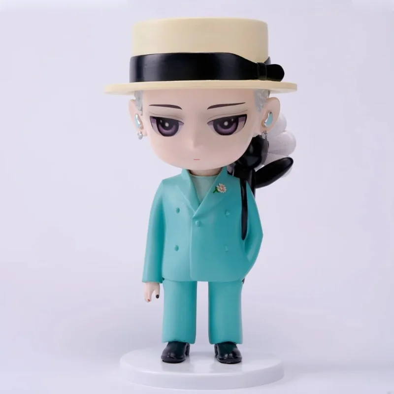 

36cm Genuine In Stock GD Blue Suit Figure G-DRAGON Collection Trendy Model Toy MAMA Stage Figurine Fashion Room Decoration Gift