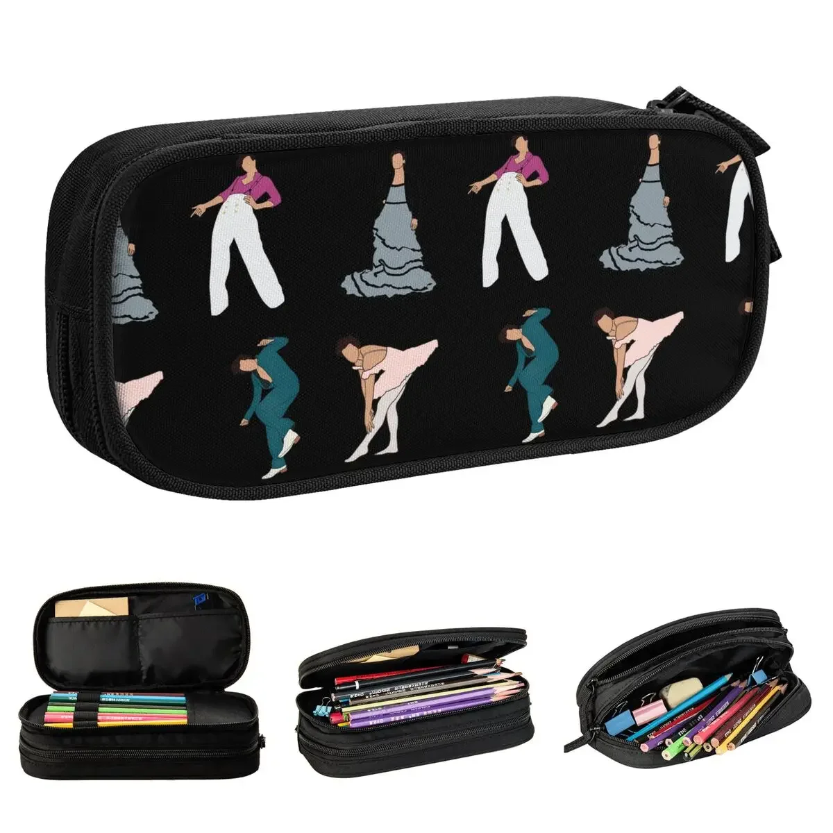 

Harryed Styled Pencil Cases Pen Holder Bags Girls Boys Large Storage Students School Gifts Pencilcases