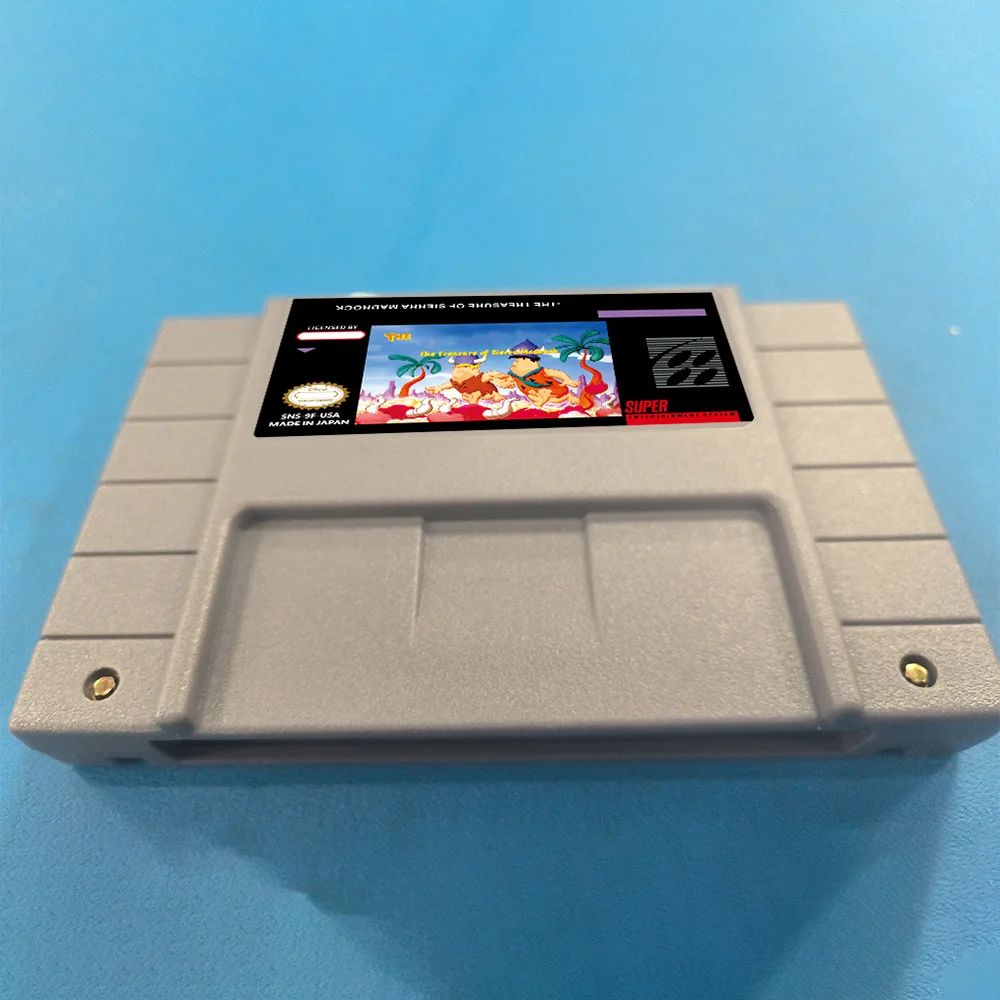 Official Flintstoned The Treasure of Sierra Madrock  Action Game for SNES Console 16bit Cartridge USA NTSC Version Fast Shipping - Image 4