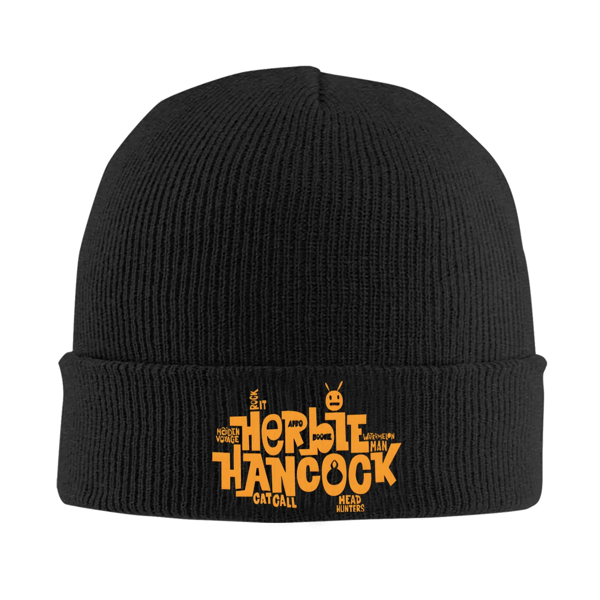 Herbie Hancock - Master of Funk and Jazz Beanie For Women Men  Winter Knitted Caps